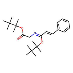 t-Cinnamoylglycine TBDMS