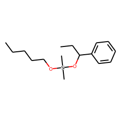 Silane, dimethyl(1-phenylpropoxy)pentyloxy-