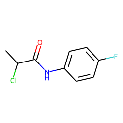 Propanamide, N-(4-fluorophenyl)-2-chloro-