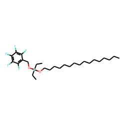 Silane, diethylhexadecyloxy(pentafluorobenzyloxy)-
