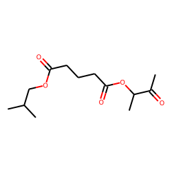 Glutaric acid, isobutyl 3-oxobut-2-yl ester