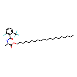 D-Alanine, N-(2-fluoro-6-trifluoromethylbenzoyl)-, eicosyl ester