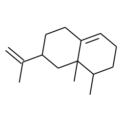 Naphthalene, 1,2,3,5,6,7,8,8a-octahydro-1,8a-dimethyl-7-(1-methylethenyl)-, [1S-(1«alpha»,7«alpha»,8a«alpha»)]-
