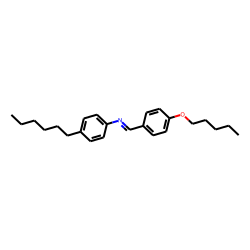 p-Pentyloxybenzylidene p-hexylaniline