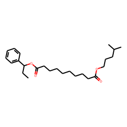 Sebacic acid, isohexyl 1-phenylpropyl ester
