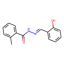 Salicylidene o-toluic hydrazone
