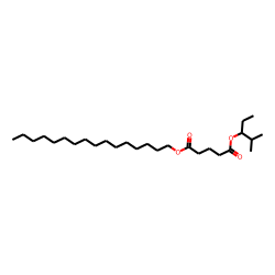 Glutaric acid, hexadecyl 2-methylpent-3-yl ester