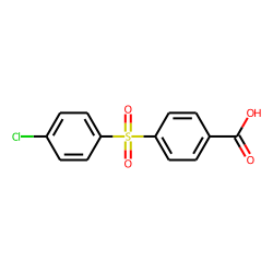 Benzoic acid, 4-[(4-chlorophenyl)sulfonyl]-