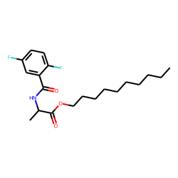 D-Alanine, N-(2,5-difluorobenzoyl)-, decyl ester