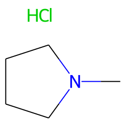 Pyrrolidine, n-methyl-, hydrochloride