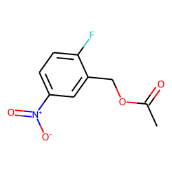 Acetic acid, (2-fluoro-5-nitrophenyl)methyl ester