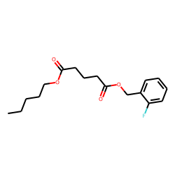 Glutaric acid, 2-fluorobenzyl pentyl ester