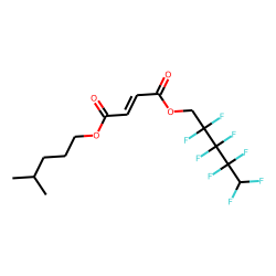 Fumaric acid, isohexyl 2,2,3,3,4,4,5,5-octafluoropentyl ester