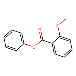 o-Methoxybenzoic acid, phenyl ester