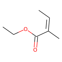2-Butenoic acid, 2-methyl-, ethyl ester
