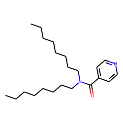 Isonicotinamide, N,N-dioctyl-