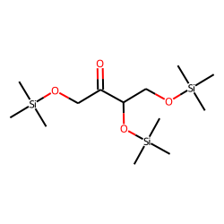 D(-)-Erythrose, ketol, TMS