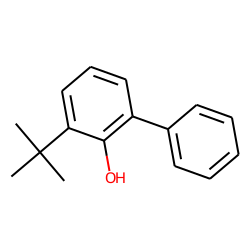 [1,1'-Biphenyl]-2-ol, 3-(1,1-dimethylethyl)-