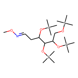 Glucose, 2-deoxy, 1-MO, 4TMS, BP