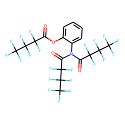 2-[Bis(2,2,3,3,4,4,4-heptafluorobutanoyl)amino]phenyl heptafluorobutanoate
