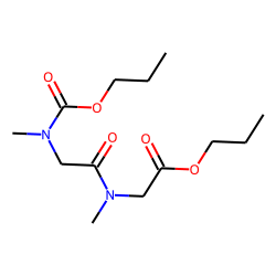Sarcosylsarcosine, n-propoxycarbonyl-, propyl ester