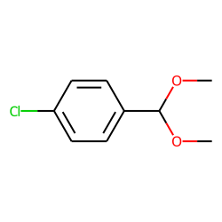 Benzene, 4-chloro-1-(dimethoxymethyl)-