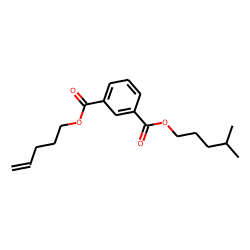 Isophthalic acid, isohexyl pent-4-enyl ester