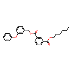 Isophthalic acid, hexyl 3-phenoxybenzyl ester