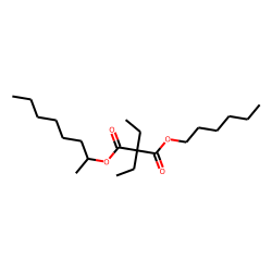 Diethylmalonic acid, hexyl 2-octyl ester