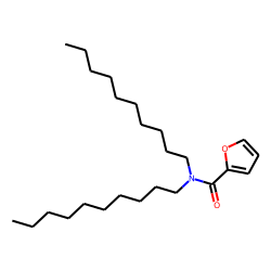 Furan-2-carboxamide, N,N-didecyl-