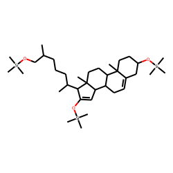 5-Cholesten-3-«beta»,27-diol-16-one, TMS