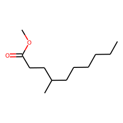 4-Methyldecanoic acid, methyl ester
