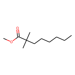 Octanoic acid, 2,2-dimethyl, methyl ester
