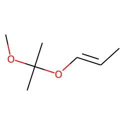 1-Propene, 1-(1-methoxy-1-methylethoxy)-, (Z)-