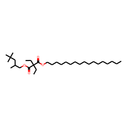 Diethylmalonic acid, heptadecyl 2,4,4-trimethylpentyl ester