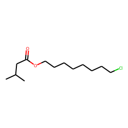Isovaleric acid, 8-chlorooctyl ester