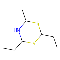 5,6-Dihydro-2,6-diethyl-4-methyl-4H-1,3,5-dithiazine
