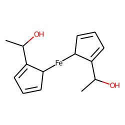 1,1'-Bis (alpha-hydroxyethyl) ferrocene
