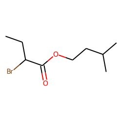 Isopentyl 2-bromobutanoate