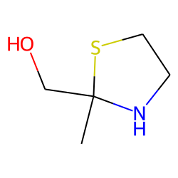 2-Methyl-2-hydroxymethylthiazolidine