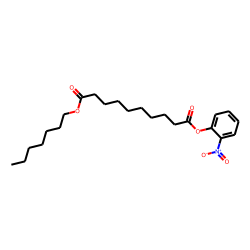 Sebacic acid, heptyl 2-nitrophenyl ester