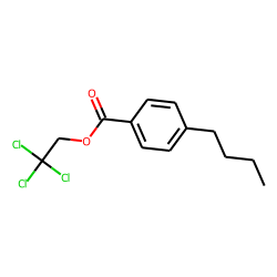 4-Butylbenzoic acid, 2,2,2-trichloroethyl ester