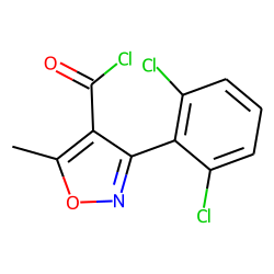 3-(2,6-Dichlorophenyl)-5-methyl isoxazole-4-carbonyl chloride