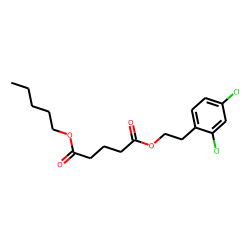 Glutaric acid, 2-(2,4-dichlorophenyl)ethyl pentyl ester