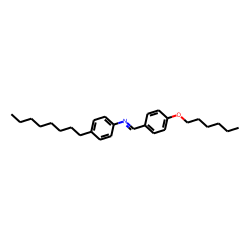 p-Hexyloxybenzylidene p-octylaniline