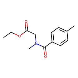 Sarcosine, N-(4-methylbenzoyl)-, ethyl ester