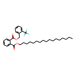 Phthalic acid, heptadecyl 2-trifluoromethylbenzyl ester
