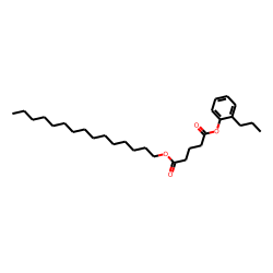Glutaric acid, pentadecyl 2-propylphenyl ester