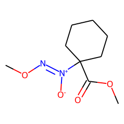 1-(1-Methoxycarbonylcyclohexyl)-2-methoxydiazen-1-oxide