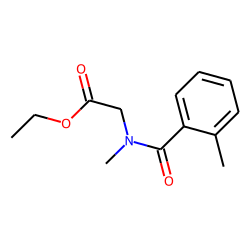Sarcosine, N-(2-methylbenzoyl)-, ethyl ester